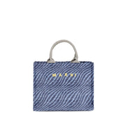 Marni Blue Nylon Shoulder Bag