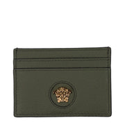 Versace Green Leather Cardholder