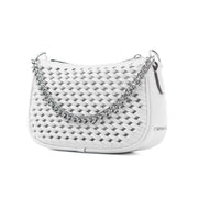 Michael Kors White Canvas Handbag
