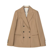 Brunello Cucinelli Brown Wool Coat