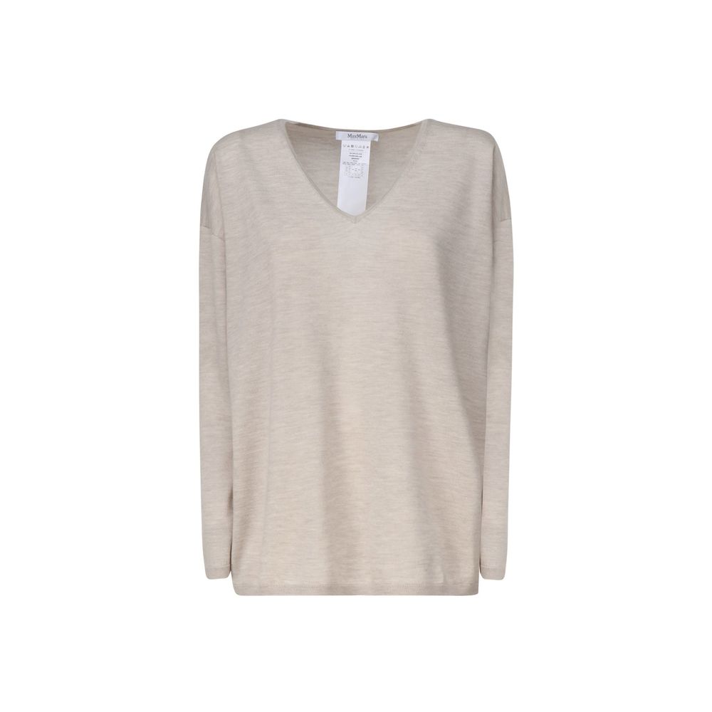 Max Mara Beige Cashmere Sweater