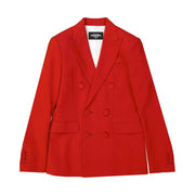 Dsquared² Red Viscose Blazer