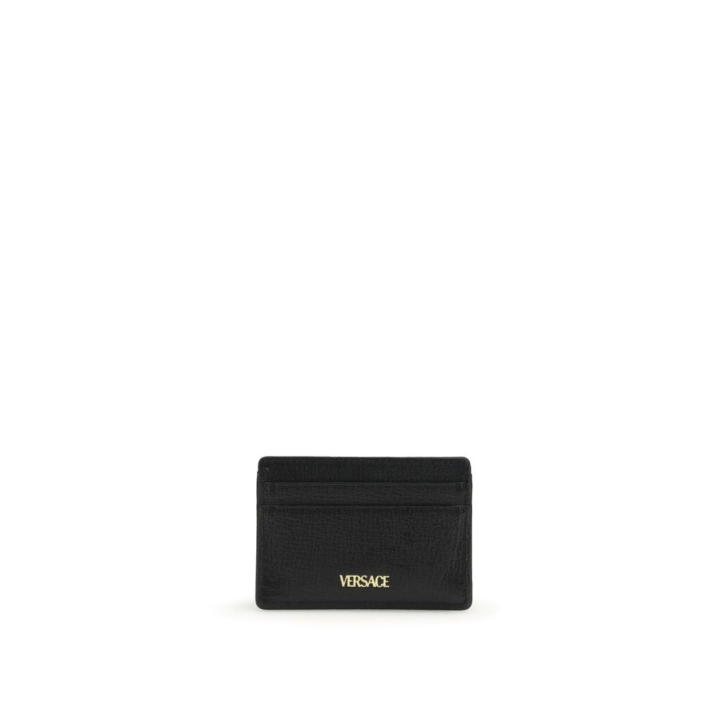 Versace Black Goatskin Wallet