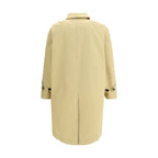 Burberry Beige Cotton Trench Coat