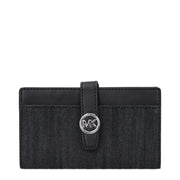 Michael Kors Black Fabric Wallet
