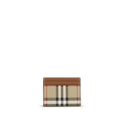 Burberry Beige Calf Leather Bos Taurus Wallet