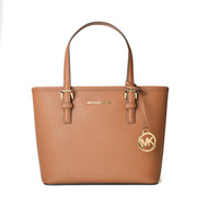 Michael Kors Brown Canvas Shoulder Bag