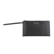 Michael Kors Black Leather Clutch Bag