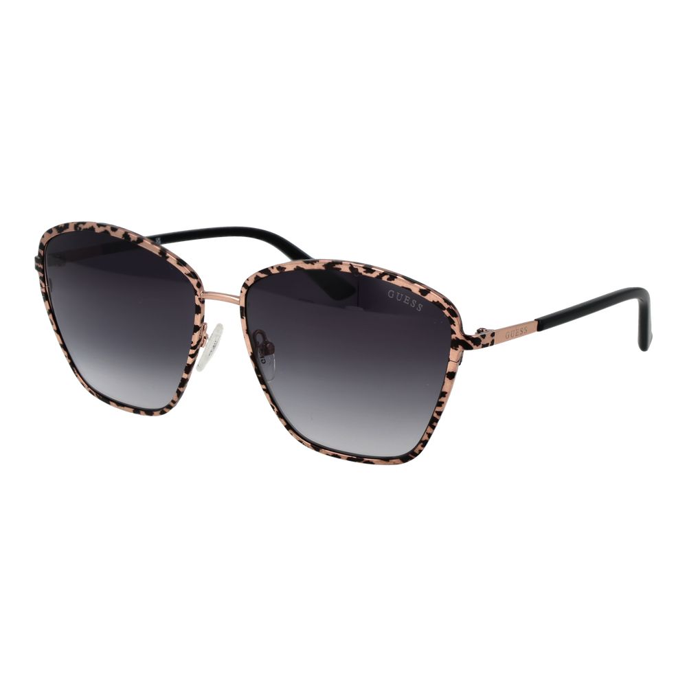 Guess Rose Gold Metal Sunglasses