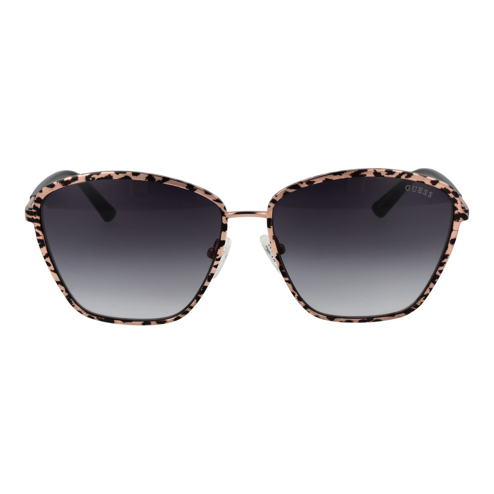 Guess Rose Gold Metal Sunglasses