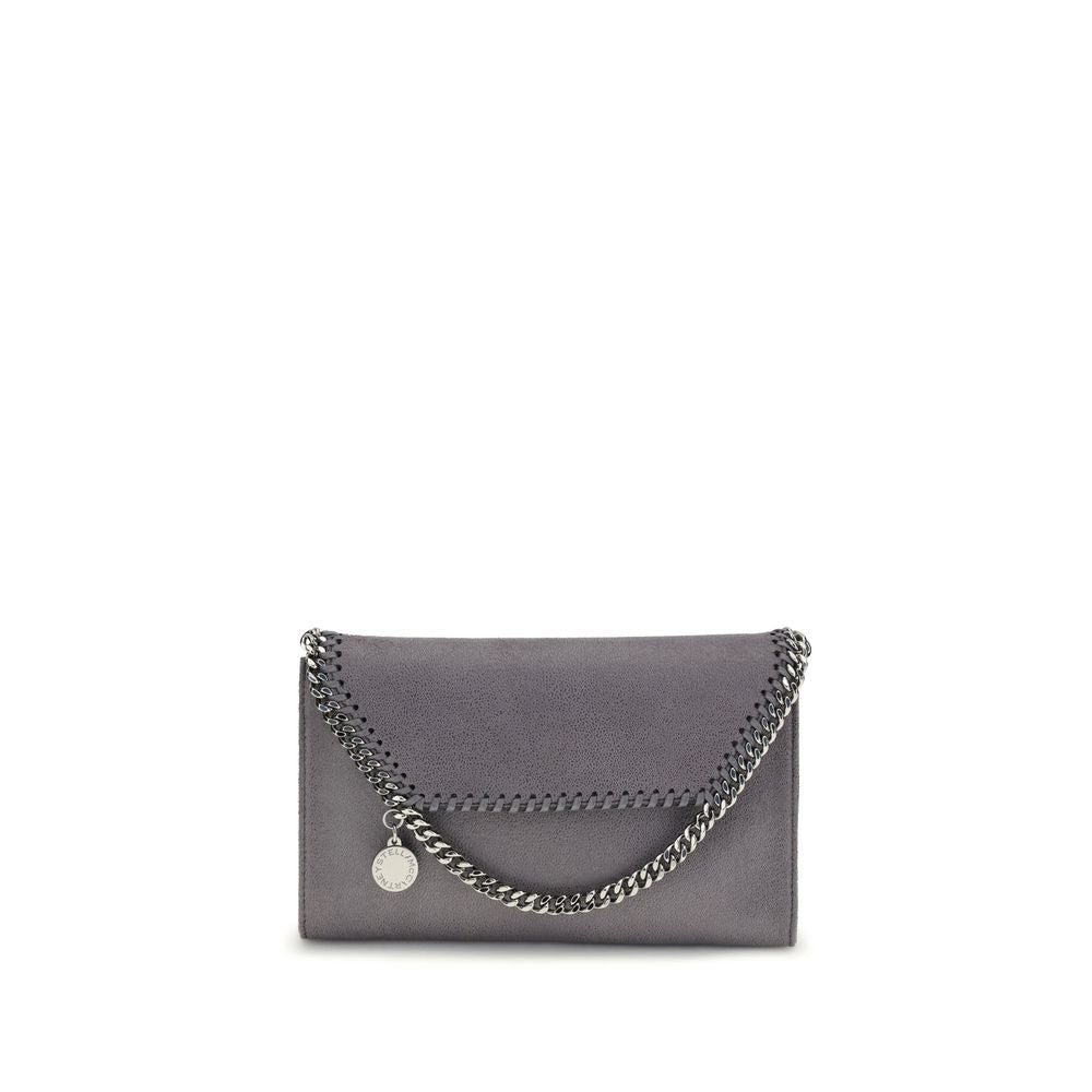 Stella McCartney Gray Polyester Shoulder Bag