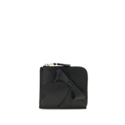 Comme Des Garçons Black Calf Leather Bos Taurus Wallet