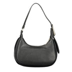 Mario Valentino Black Polyurethane Women Shoulder Bag