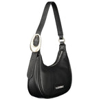 Mario Valentino Black Polyurethane Women Shoulder Bag