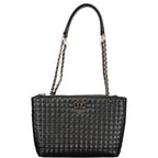 Guess Jeans Nero Poliuretano Women Handbag