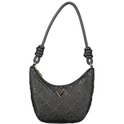 Guess Jeans Black Polyurethane Women Handbag