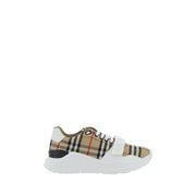 Burberry Beige Rubber Athletic Sneakers