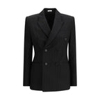 Alexander McQueen Black Wool Blazer