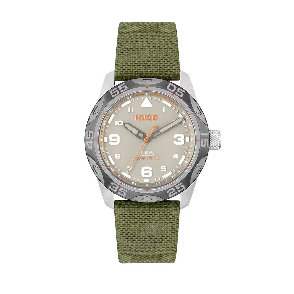 Hugo Boss Bicolor Fabric Sport Watch Main image