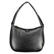 Guess Jeans Nero Poliuretano Women Handbag