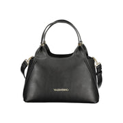 Mario Valentino Black Polyurethane Women Handbag