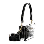 Mario Valentino Black Polyurethane Women Handbag