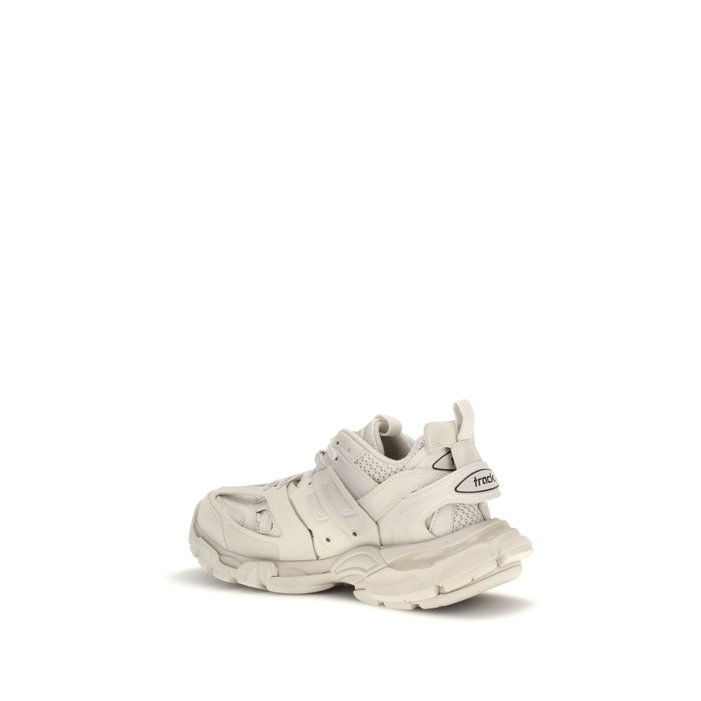 Balenciaga Beige Polyester Athletic Sneakers