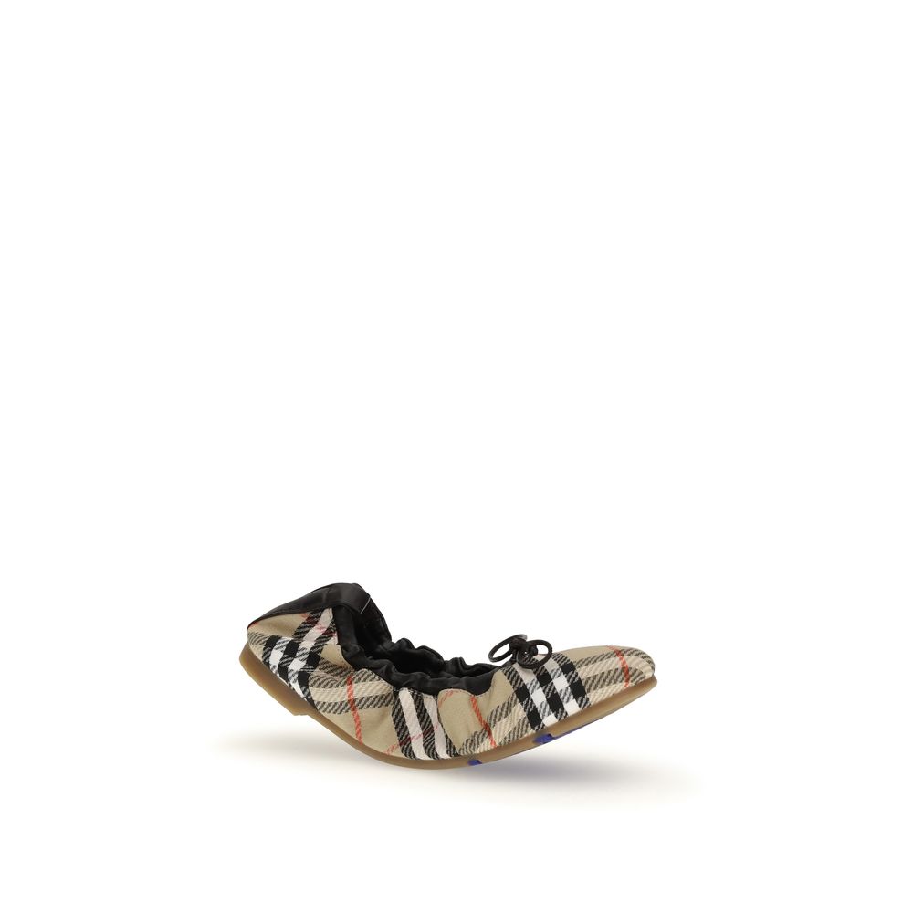 Burberry Multicolor Polyester Ballet Flats Secondary image
