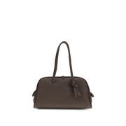 Jacquemus Brown Calf Leather Bos Taurus Shoulder Bag