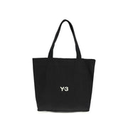 Y-3 Black Cotton Shoulder Bag