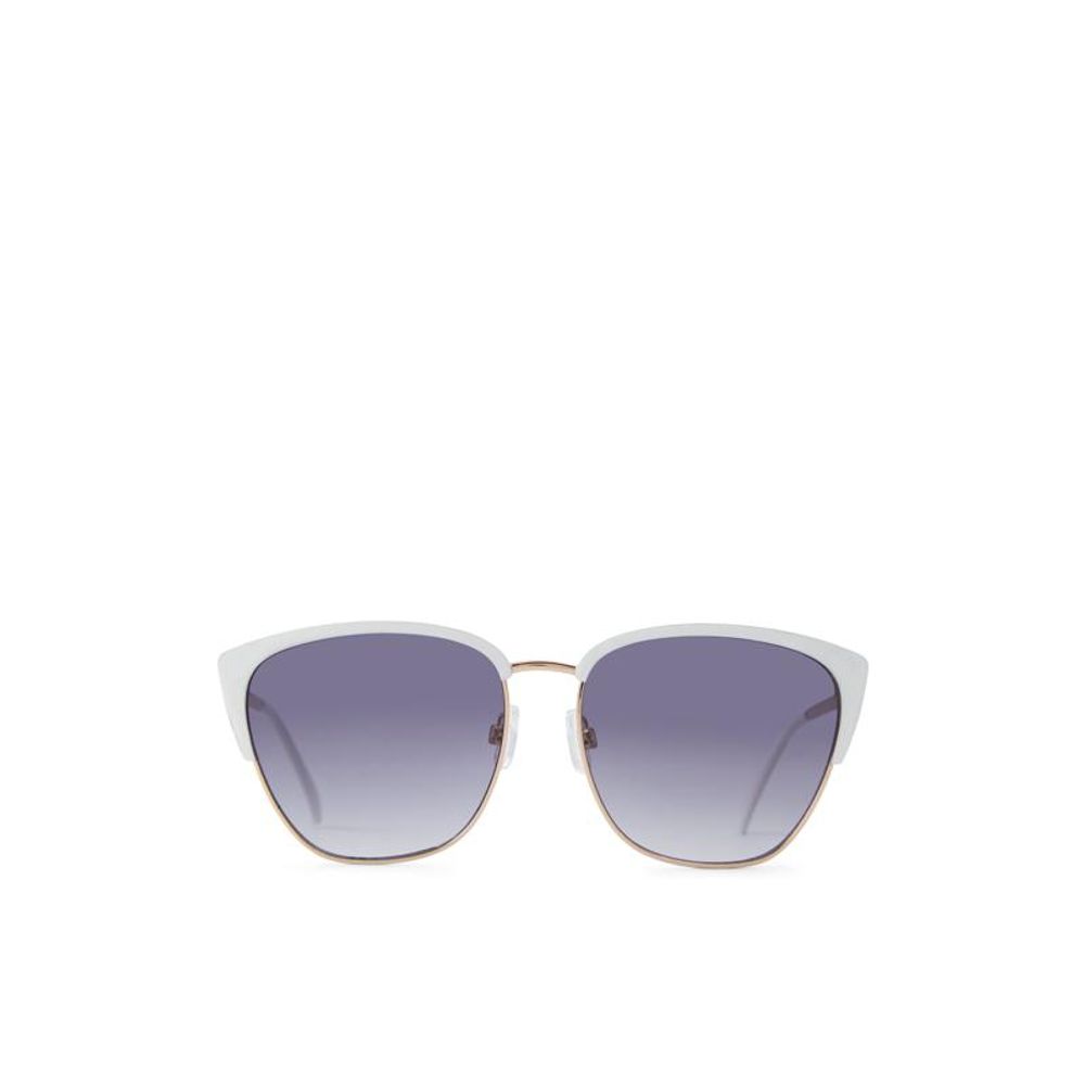 ALDO White Polycarbonate Sunglasses - Zachava