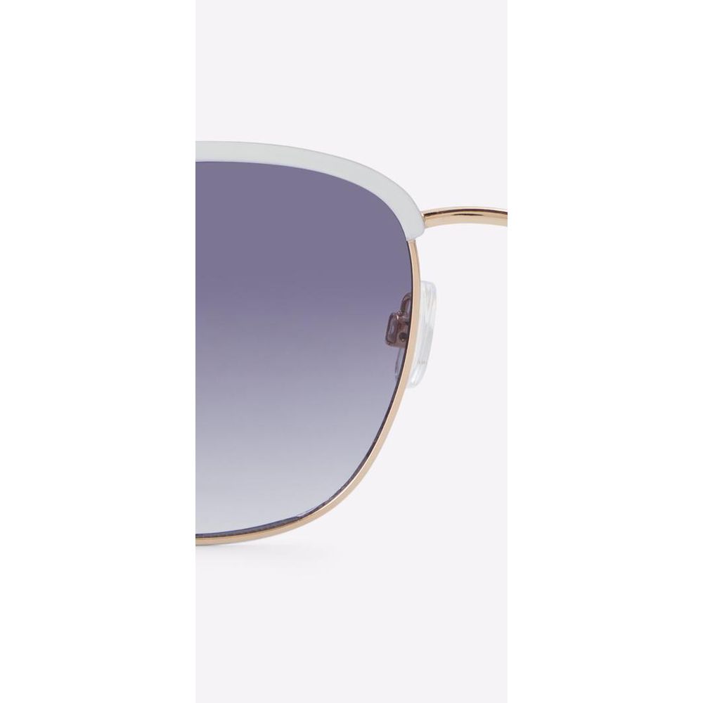 ALDO White Polycarbonate Sunglasses - Zachava