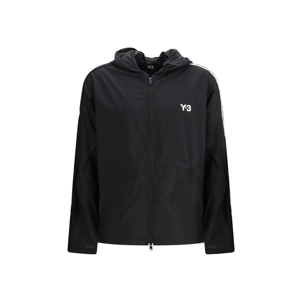 Y-3 Black Polyamide Shell Jacket Main image