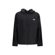 Y-3 Black Polyamide Shell Jacket
