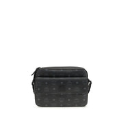 MCM Black Fabric Shoulder Bag