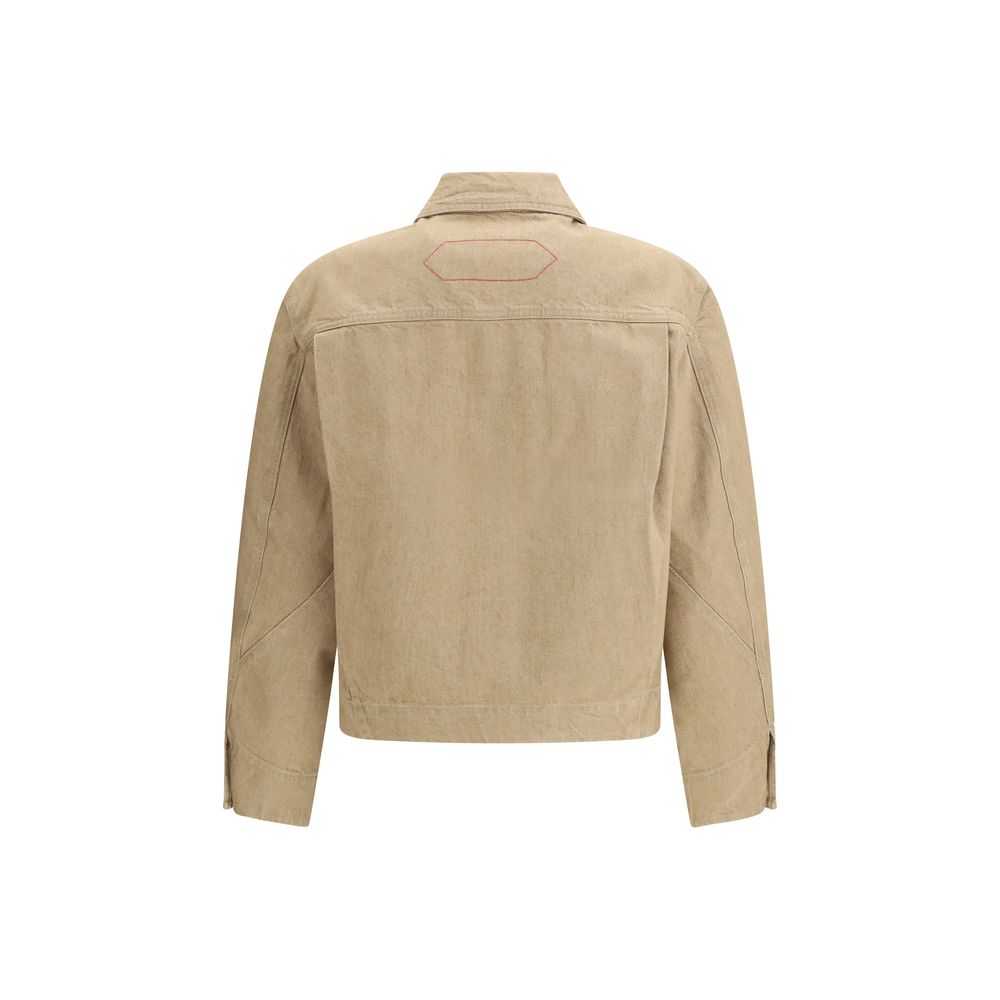 Jacquemus Beige Cotton Denim Jacket Secondary image