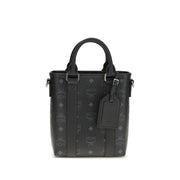 MCM Black Fabric Shoulder Bag