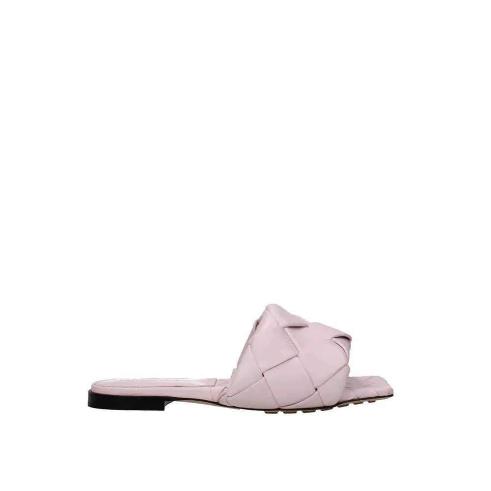 Bottega Veneta Multicolor Calfskin Flat Sandals - Zachava