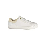 Tommy Hilfiger Bianco Polyurethane Women Sneaker - Zachava