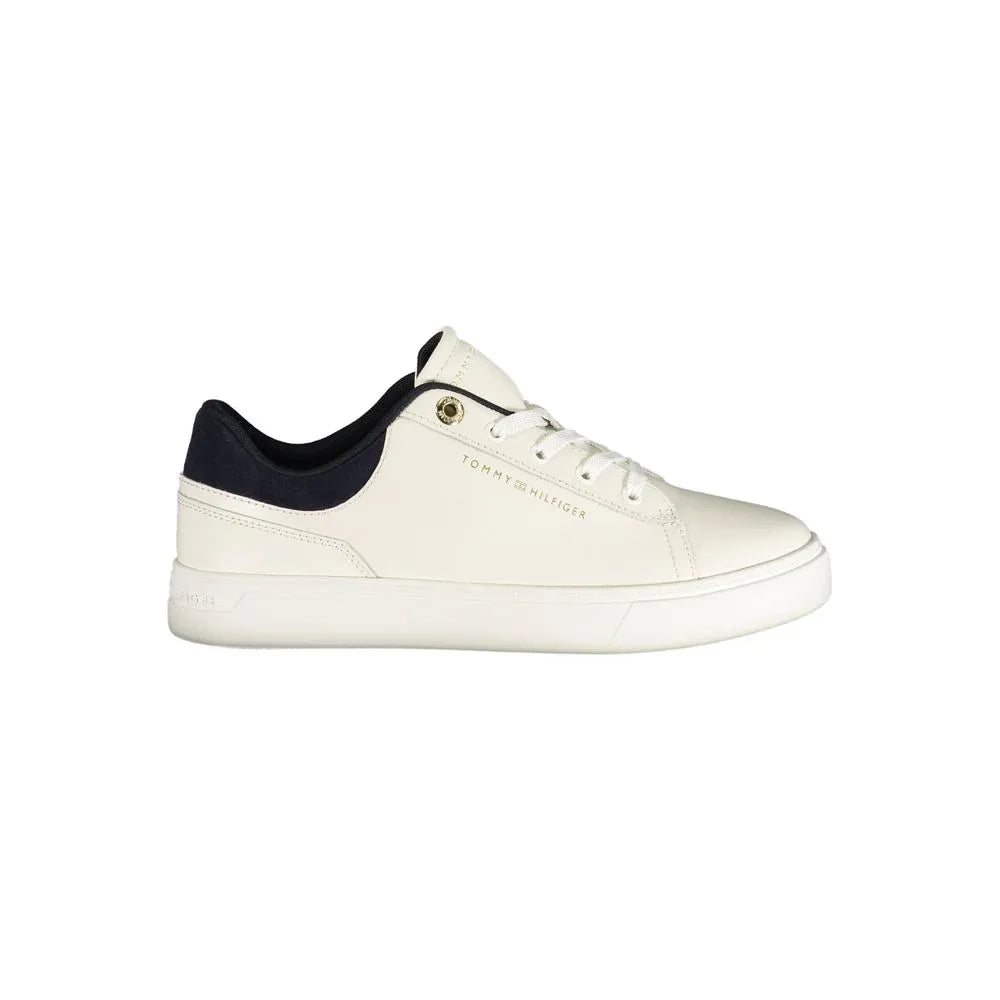 Tommy Hilfiger Bianco Poliuretano Donna Sneaker - Zachava
