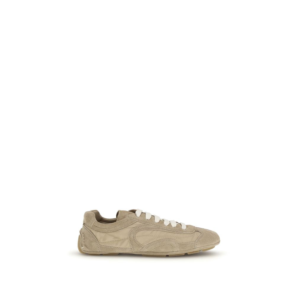 Prada Beige Lamb Ovis Aries Aries Athletic Sneakers Main image