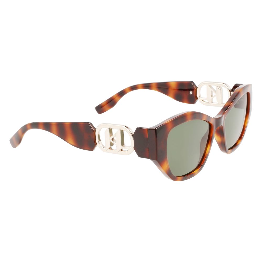 Karl Lagerfeld Brown Injected Sunglasses Karl Lagerfeld