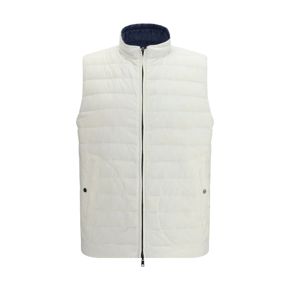 Herno White Polyamide Sleveless Jacket Secondary image