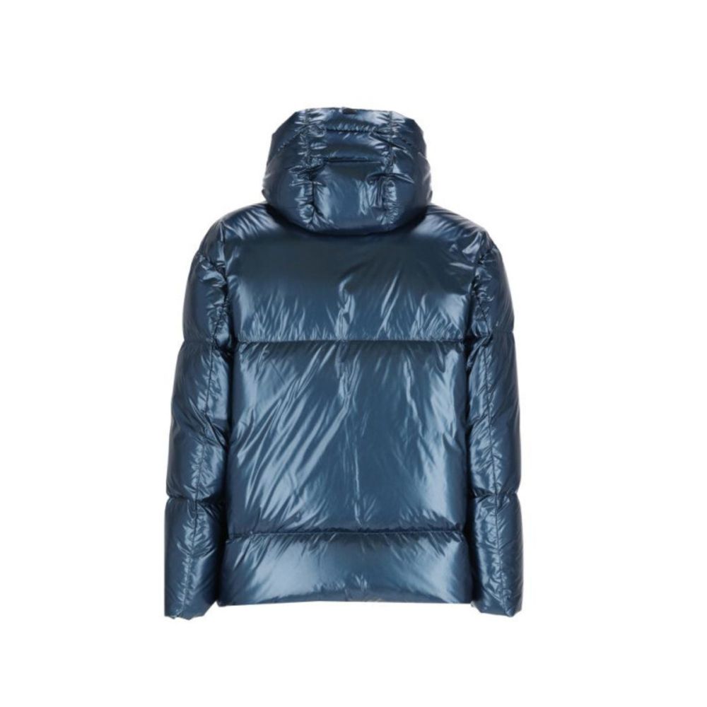 Herno Blue Polyamide Coat