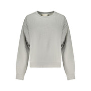 Calvin Klein Grigio Cotton Women Sweatshirt