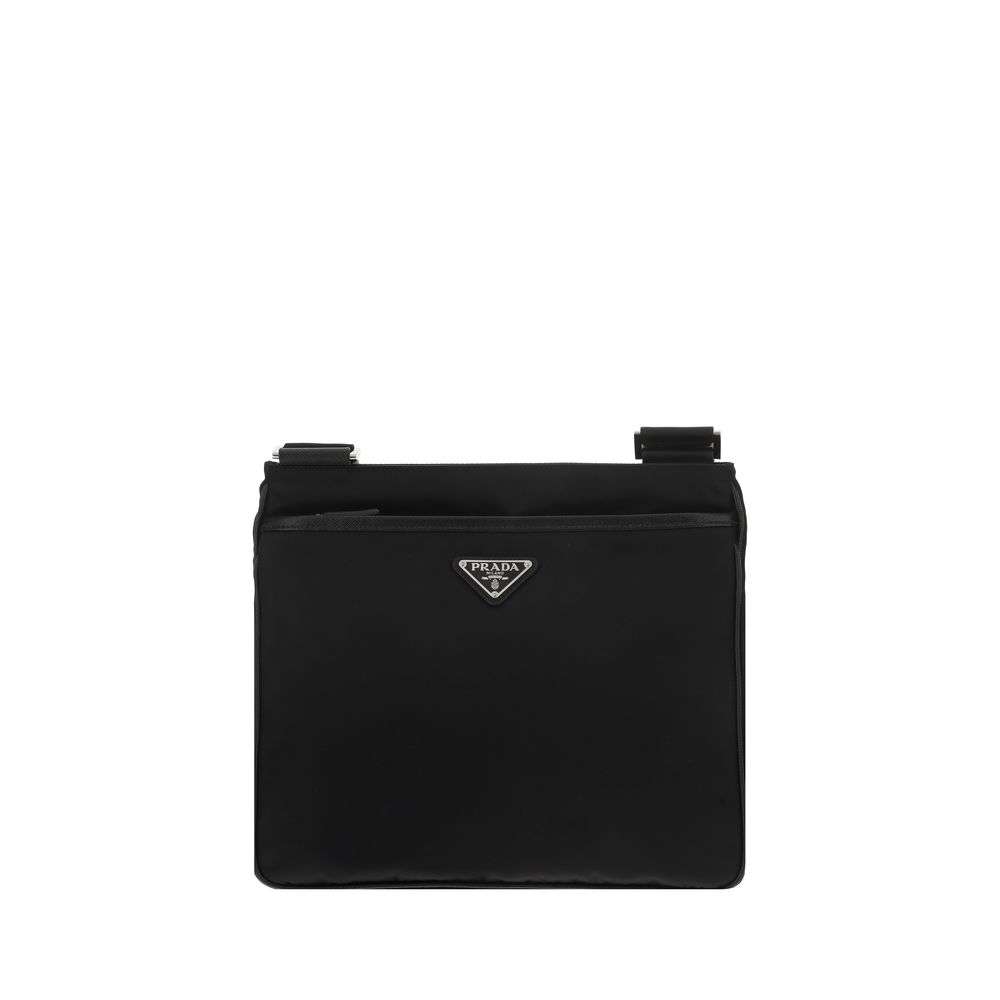 Prada Black Nylon Shoulder Bag