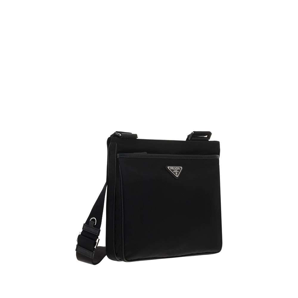 Prada Black Nylon Shoulder Bag