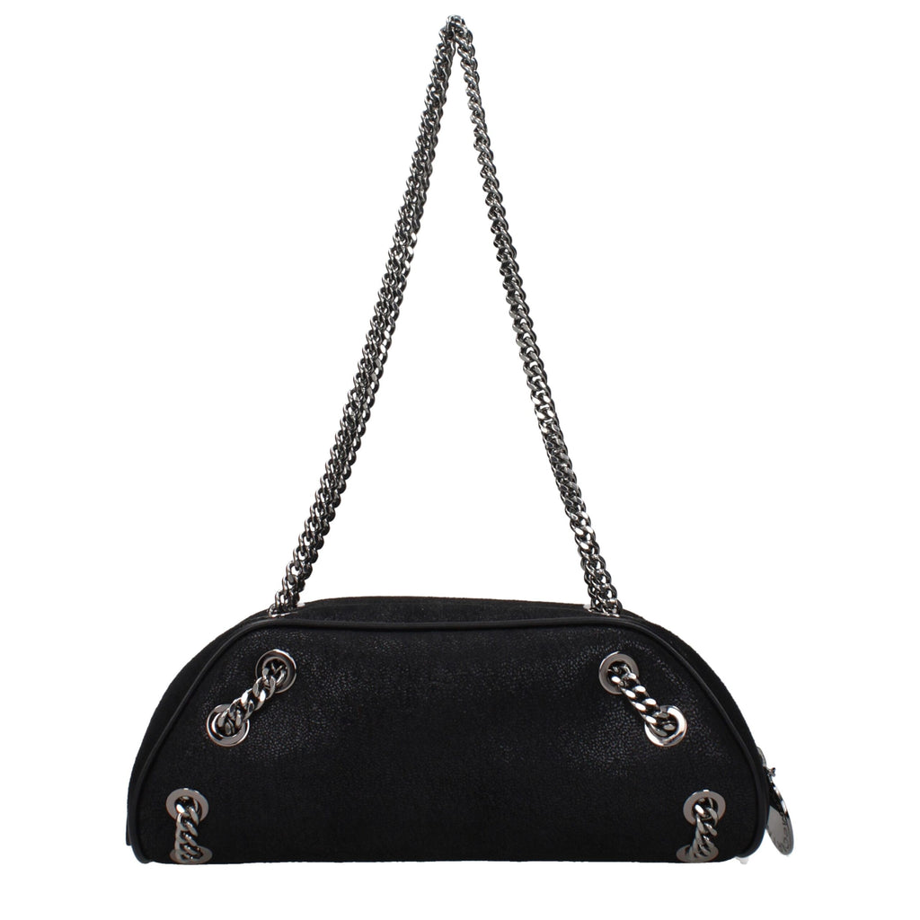 Stella McCartney Black Leather Shoulder Bag
