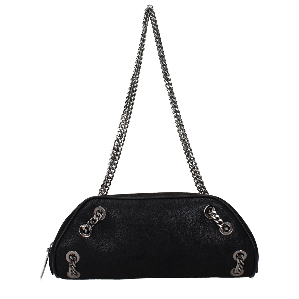 Stella McCartney Black Leather Shoulder Bag