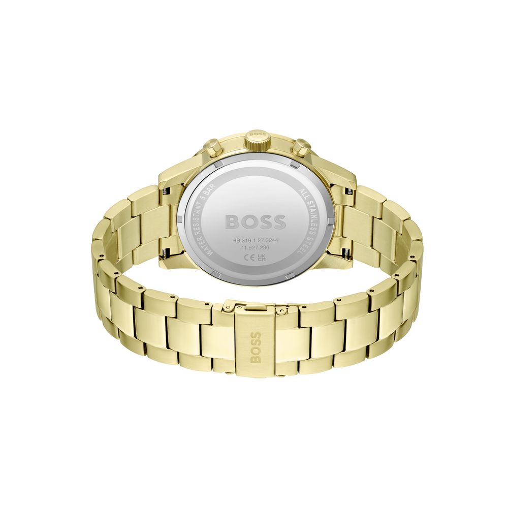 Hugo Boss Gold Stainless Steel Dress Watch Hugo Boss